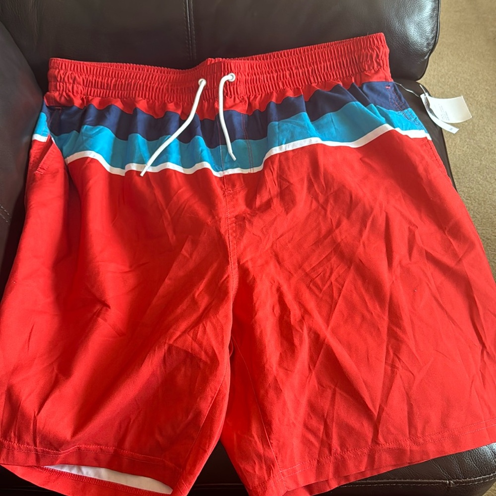 Red Old Navy Swimming Trunks Size XL Brand New